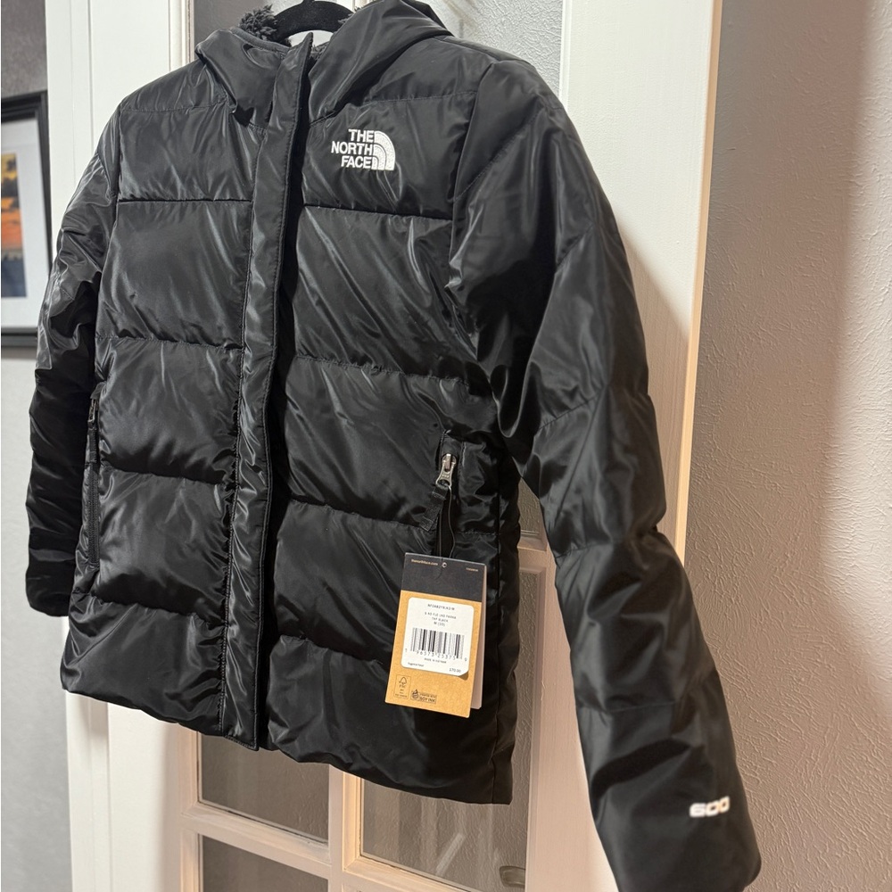 NWT THE NORTH FACE NORTH DOWN FLEECE-LINED PARKA GIRLS' - Picture 3 of 16